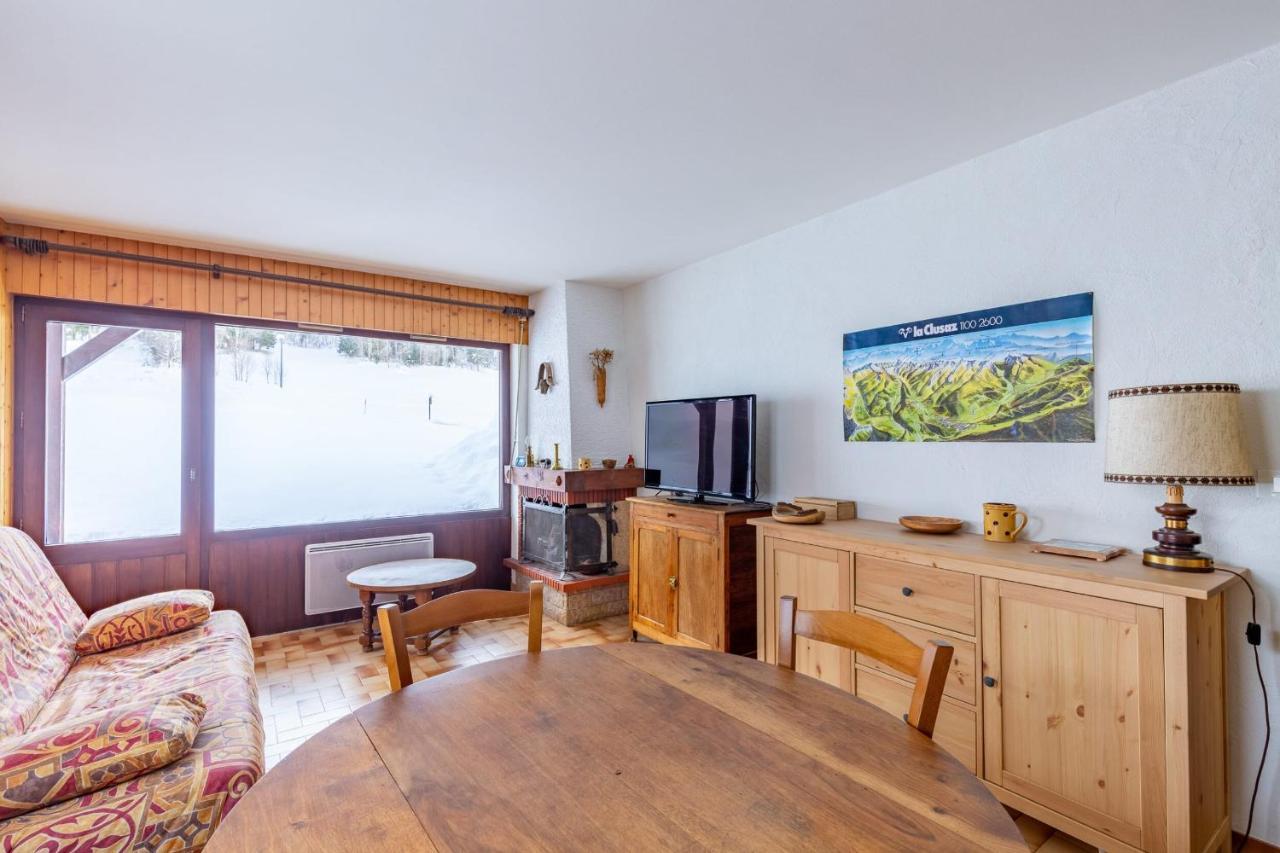 Apartment With Terrace At The Foot Of The Slopes Clusaz Zewnętrze zdjęcie